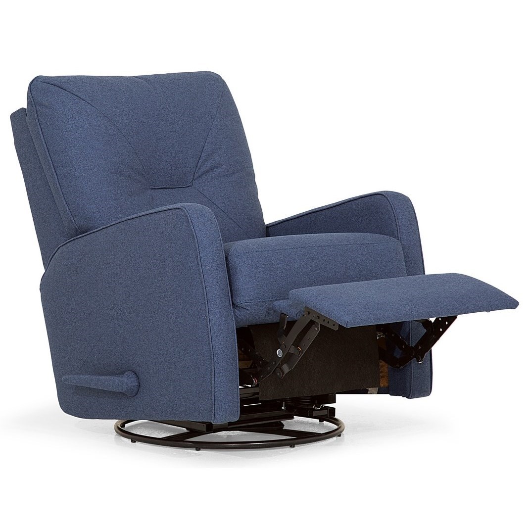 Cobalt blue recliner on sale